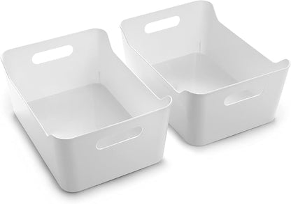 BINO | Plastic Storage Bins, Large by BINO