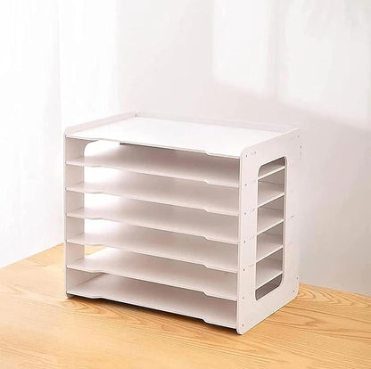 Extra Large A3 Paper Storage Unit, 11x17 Paper Organizer, Tiered Stationery - Image 6