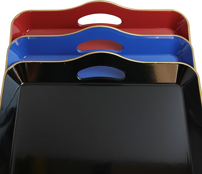 Spsyrine Large Black Serving Tray - Image 5