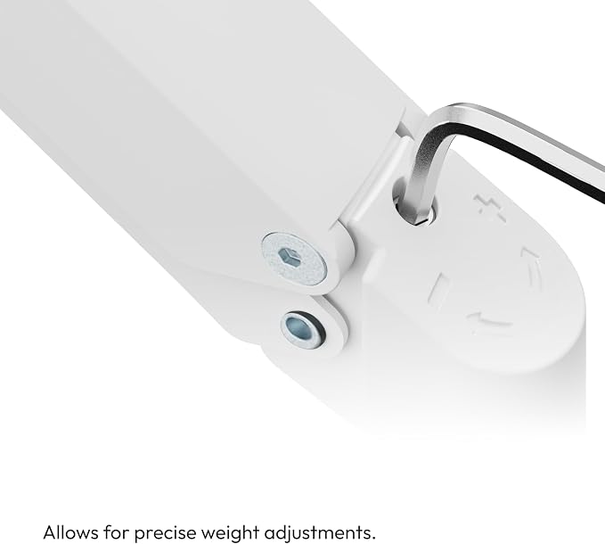 Pixio PS2S Titan White Ultrawide Mega Heavy-Duty Premium Single Monitor Arm - Image 3