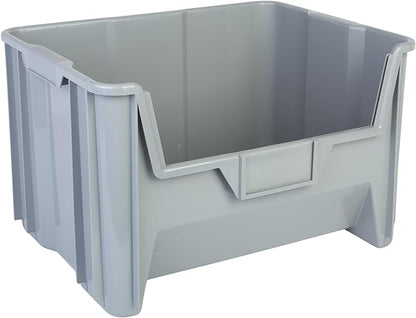 Hudson Exchange 20" x 15" x 12.5" Plastic Giant Stackable Hopper Bin Container by HudsonExchange
