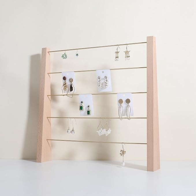 GemeShou 5 Tiers Beech Earring display stands by GemeShou