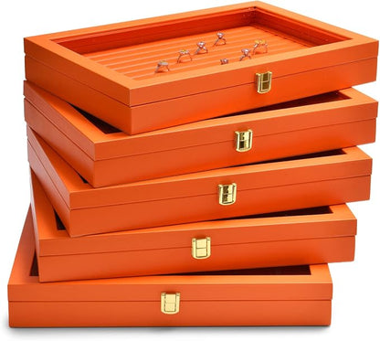 Oirlv Premium Leather Jewelry Display Tray - Image 9