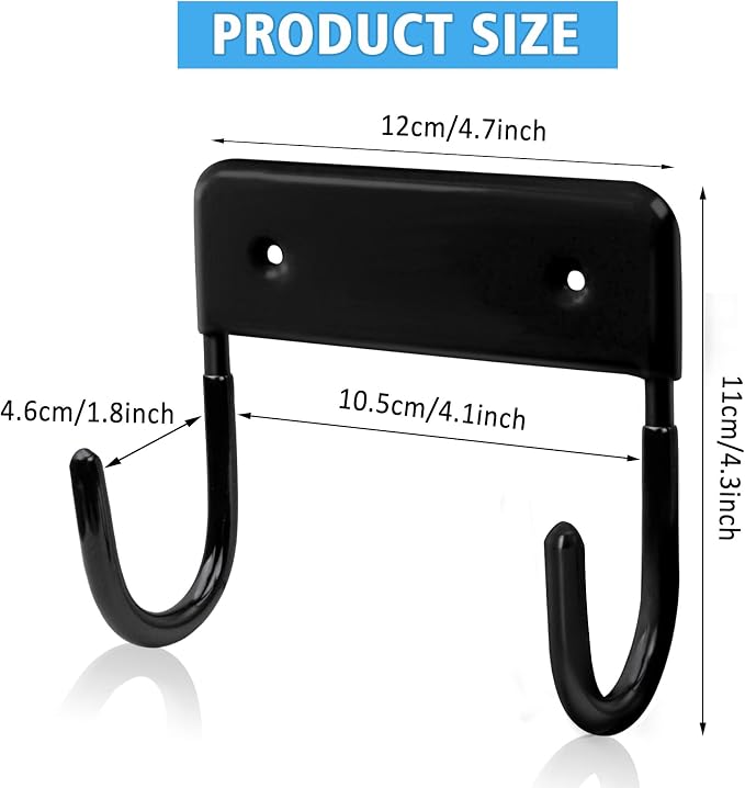 Ironing Board Hanger Wall Mount, Ironing Board Holder Iron Board Organizer Wall - Image 5