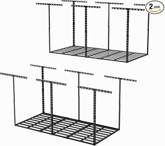 SunsGrove 3x6 Garage Storage Overhead Rack Organization, Adjustable Ceiling by SunsGrove