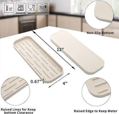Silicone Kitchen Sink Organizer Tray - Image 2