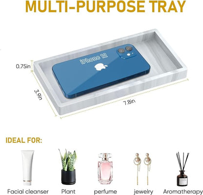 Silicone Bathroom Tray, Shatterproof Silicone Tray - Image 4