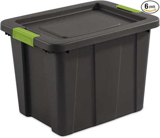 Sterilite 6-Pack Multipurpose Storage Bins by Sterilite