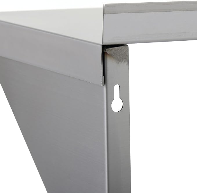 Commercial Wall Shelf - 255 lb. Weight Capacity - Image 4