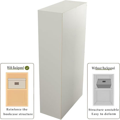 8-Cube Storage Shelf Bookcase - Image 6