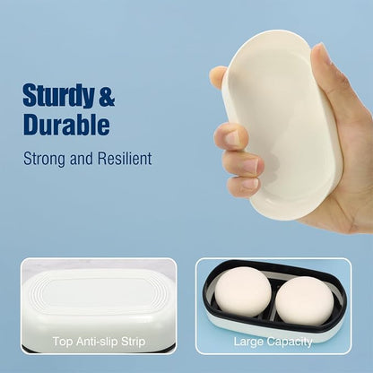 Shampoo Bar Holder Travel Case for Two Bars – Compatible - Image 7