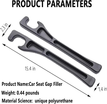 Car Seat Gap Filler, car in between seat catcher 2-Pack No-Drop Seat Side Gap - Image 6