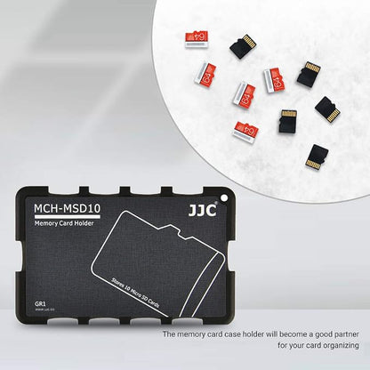 10 Slots Micro SD Card Holder Case Storage Organizer, Ultra Slim Credit Card - Image 2