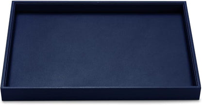 Oirlv Elegant Blue Jewelry Display Tray Stackable Jewelry Trays Jewelry Drawer by Oirlv