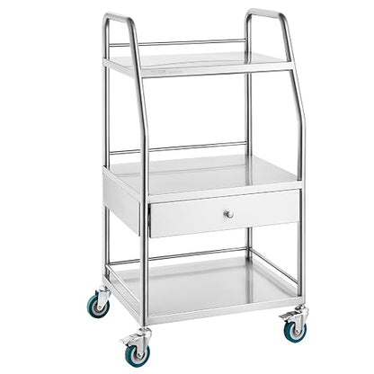 VEVOR Stainless Steel Utility Cart - Image 8
