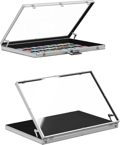Portable Trade Show Display Case, Large Table Top Sports Card Display Case - Image 8
