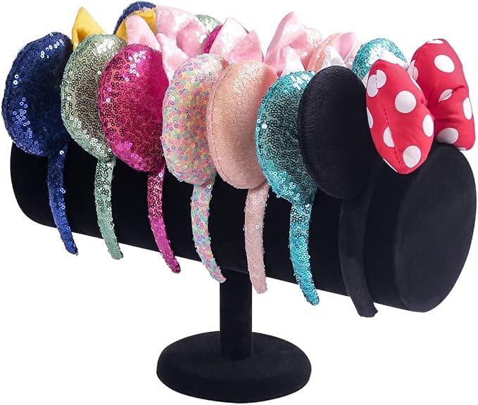 ByKen T-bar Headband Holder Organizer, Hair Band Ear Jewelry Accessories by ByKenJewelry