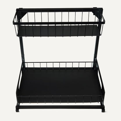 Amazon Basics L-Shape Under Sink Storage Pull Out Cabinet Organizer - Image 4
