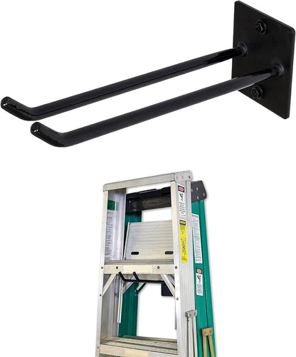 StoreYourBoard Ladder Storage Wall Hook – Heavy Duty Steel Ladder Hanger by StoreYourBoard