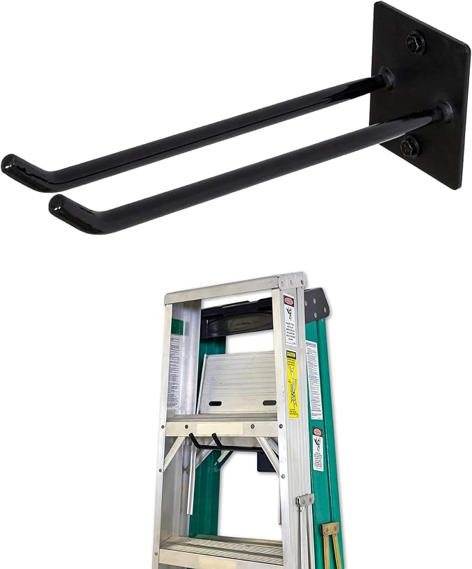 StoreYourBoard Ladder Storage Wall Hook – Heavy Duty Steel Ladder Hanger - Image 6