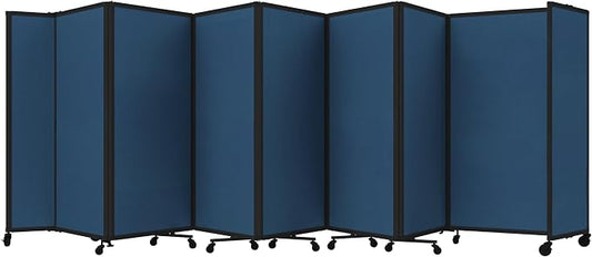 Versare Room Divider 360 Portable Wall Partition | Folding Panels | Large by VERSARE