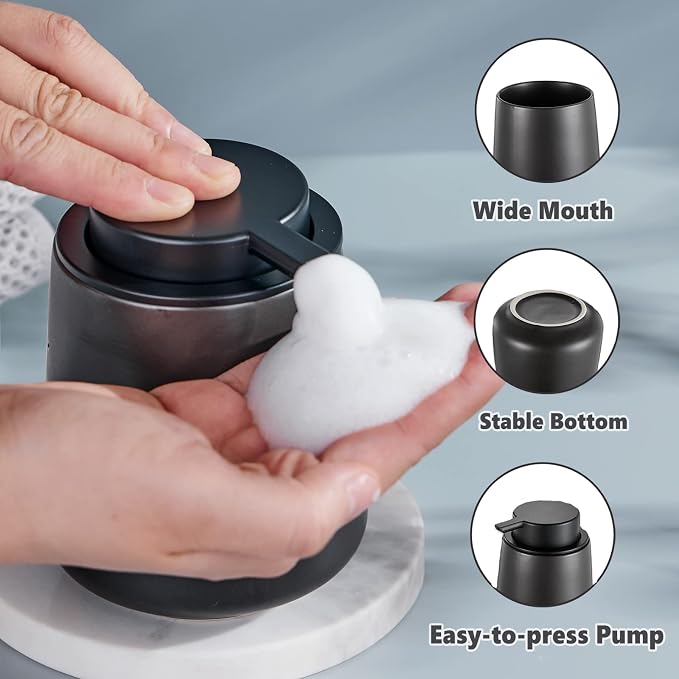 Matte Black Bathroom Accessory Set - Image 3