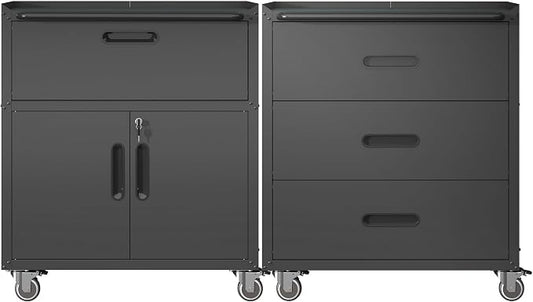 Metal Tool Cabinet, Garage Storage Cabinet System, Wall Cabinet & Locking by VIYET