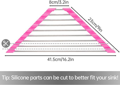 Tomorotec Triangle Roll-Up Dish Drying Rack - Image 2
