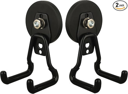 MUTUACTOR New Upgraded Strong Magnetic Hooks, 20lbs Anti-Scratch Magnet Storage by MUTUACTOR