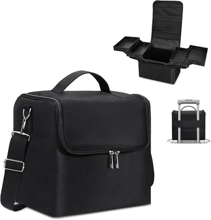 Large Makeup Carrying Train Case by DECINIEE+BEAUTY+CO.%2CLTD