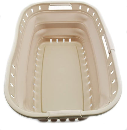 SAMMART 44L Collapsible Plastic Laundry Basket by SAMMART