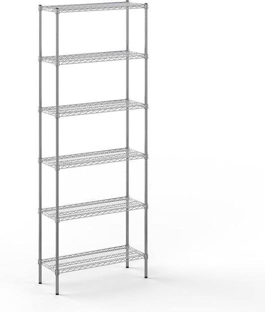 14" Deep x 36" Wide x 96" Height Wire Shelving Kit | 6-Tier | NSF Commercial by Regal+Altair