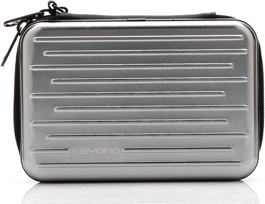 KAYOND Anti-Shock Silver Aluminium Carry Travel Protective Storage Case Bag by kayond