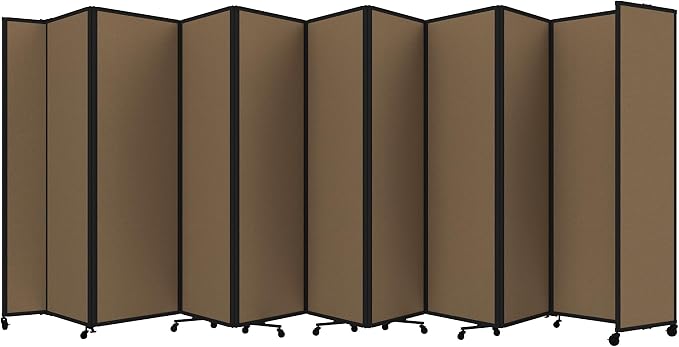Versare Room Divider 360 Portable Wall Partition | Folding Panels | Large by VERSARE
