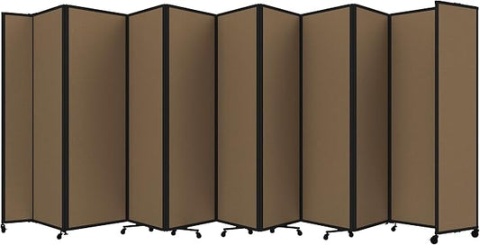 Versare Room Divider 360 Portable Wall Partition | Folding Panels | Large by VERSARE