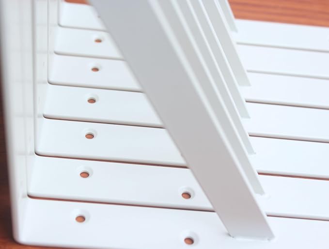 16 Pack L10 x H 8" White Heavy Duty Shelf Brackets - Image 4