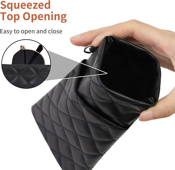 Double Eyeglass Case Soft Dual Glasses Case - Image 4