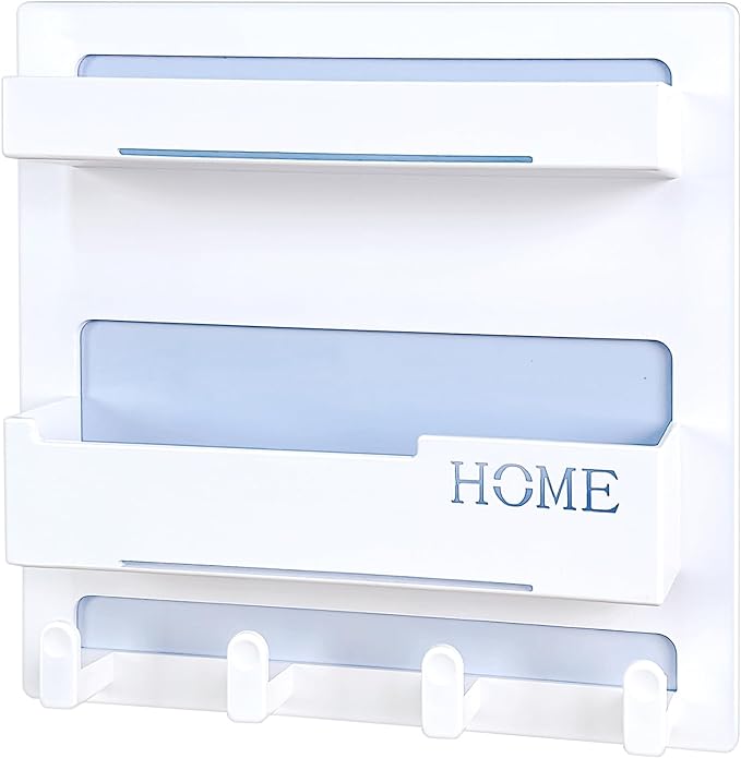 Bedside Shelf Accessories Organizer, Wall Mount Self Stick On, Cute Room Decor - Image 3