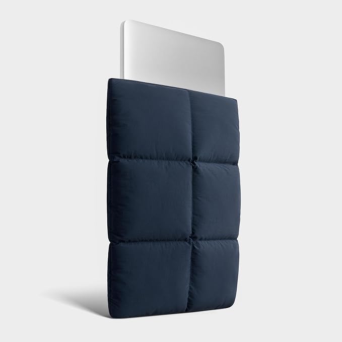 Comfyable Puffy Laptop Sleeve 13 Inch 14 Inch, Quilted Puffer Laptop Carrying - Image 2