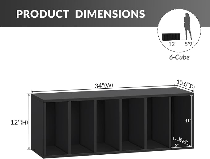 IOTXY DIY Modular Cube Bookcase - Image 3