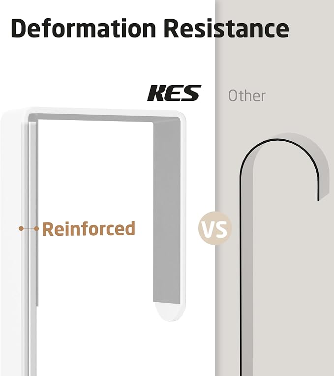 KES Over The Door Ironing Board Holder, Ironing Board Hanger Over Door Organizer - Image 4