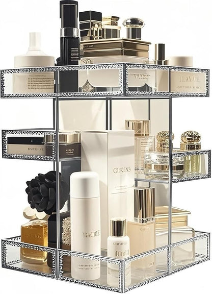 Hersoo 360 Degree Rotation Cosmetic Organizer -Premium Makeup Storage - Image 3