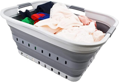 SAMMART 42L Collapsible Plastic Laundry Basket - Image 7
