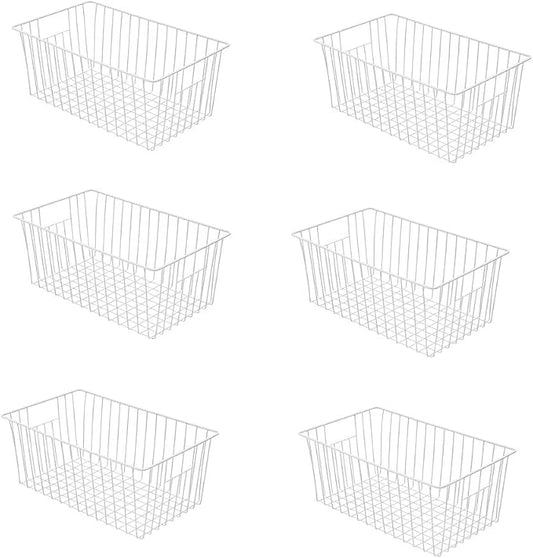 16inch Freezer Wire Storage Organizer Baskets, Household Refrigerator Bins by Y.Z.Bros