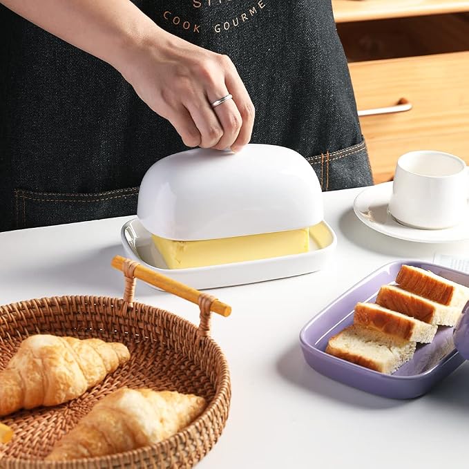 Sweejar Ceramic Butter Dish - Image 3