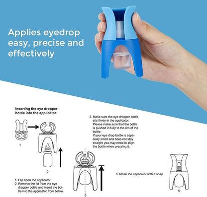 Remedic Eye Drop Guide with Silicone Adapter – Reusable Tool - Image 7