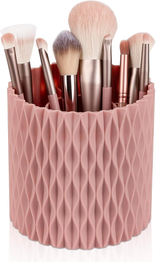 Anyoifax Makeup Brush Holder Organizer 361°Rotating Make Up Brushes Container by Anyoifax