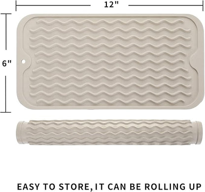 Silicone Dish Drying Mat for Multiple Usage, Easy clean, Eco-friendly, - Image 2