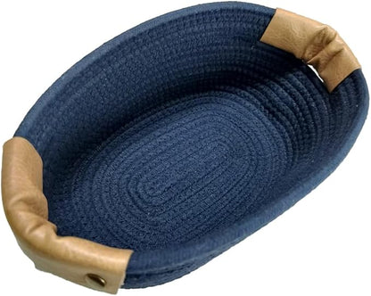 Medium Cotton Woven Basket by SOORXIEIN