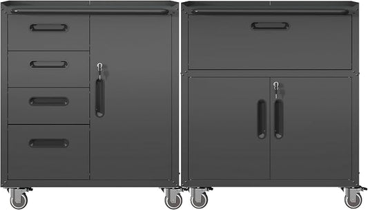 Metal Tool Cabinet, Garage Storage Cabinet System, Wall Cabinet & Locking by VIYET